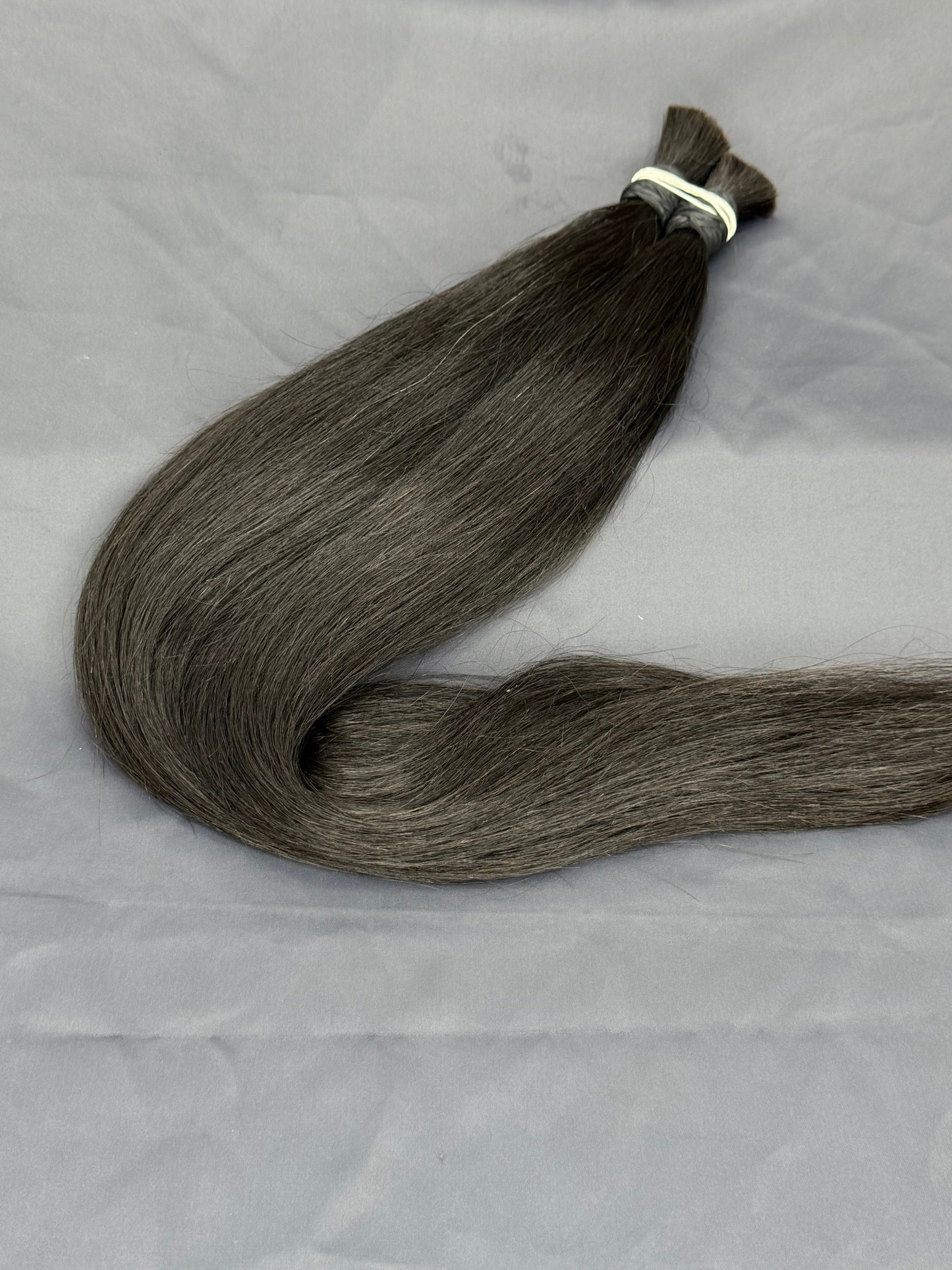 (#1) Jet Black | Bulk hair extension