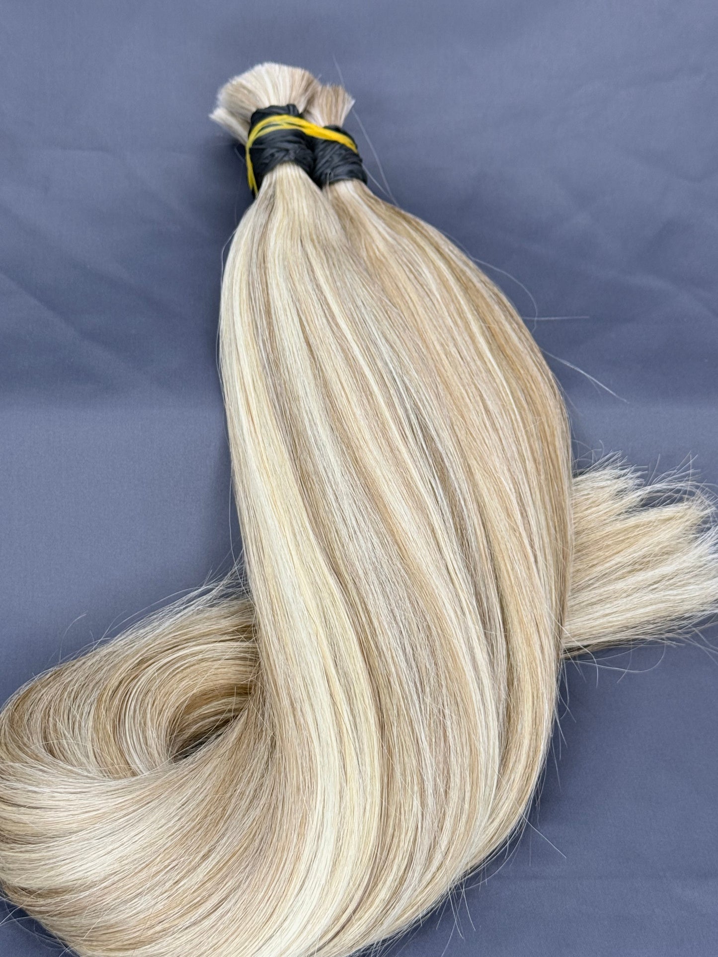Cool Brown Balayage Weft Extension