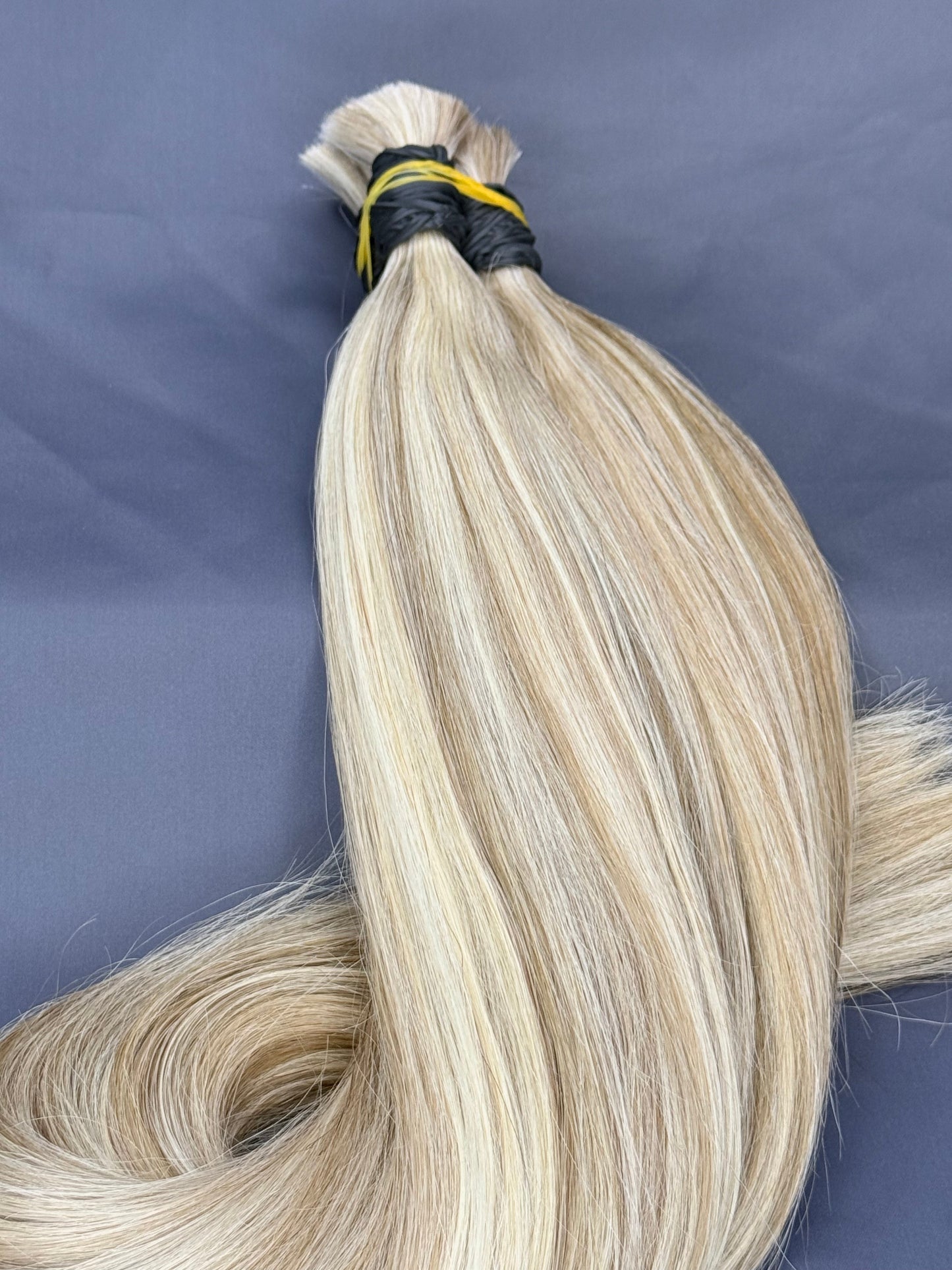 Cool Brown Balayage Weft Extension