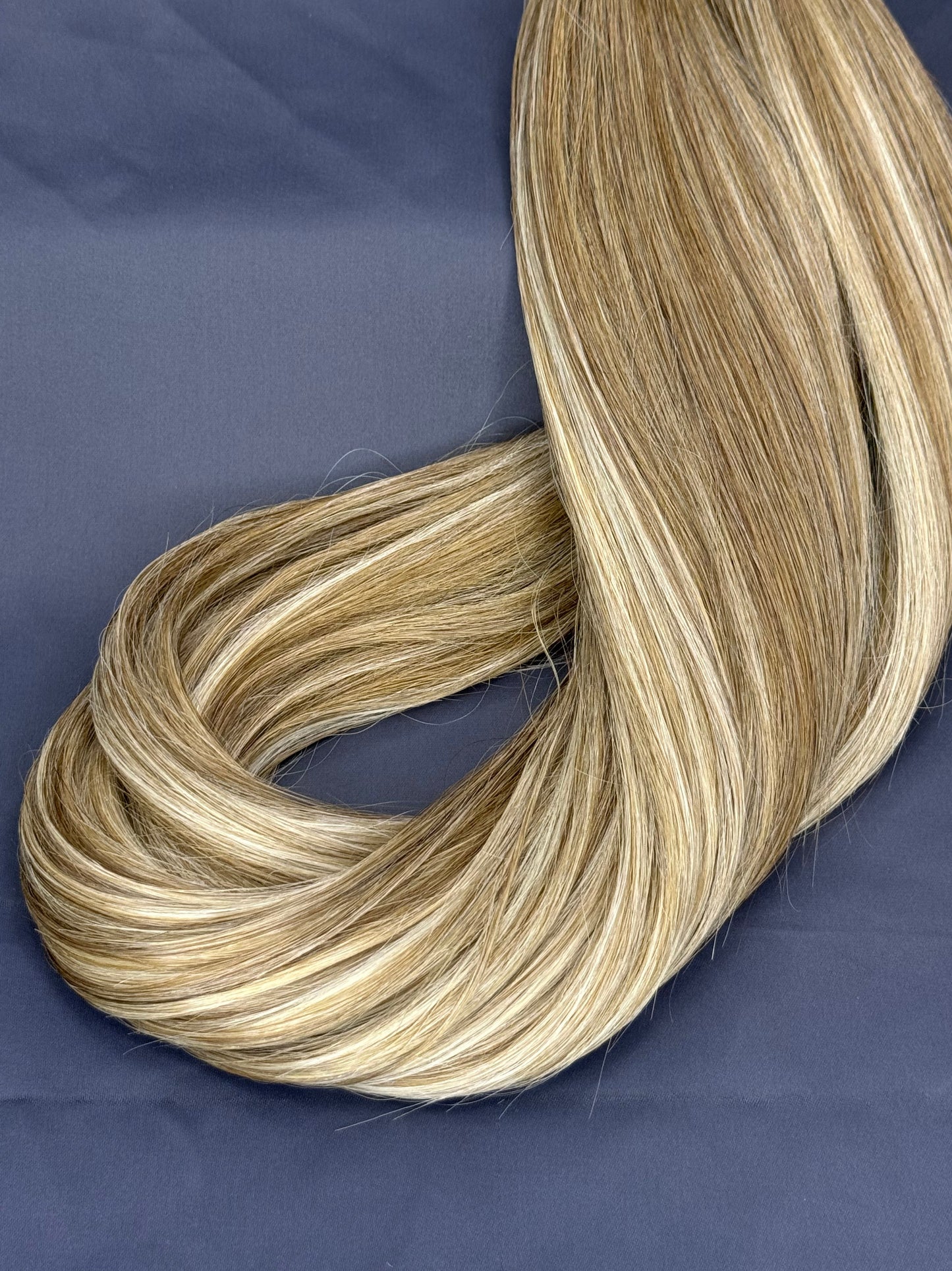 Ash Brown Bulk hair extension