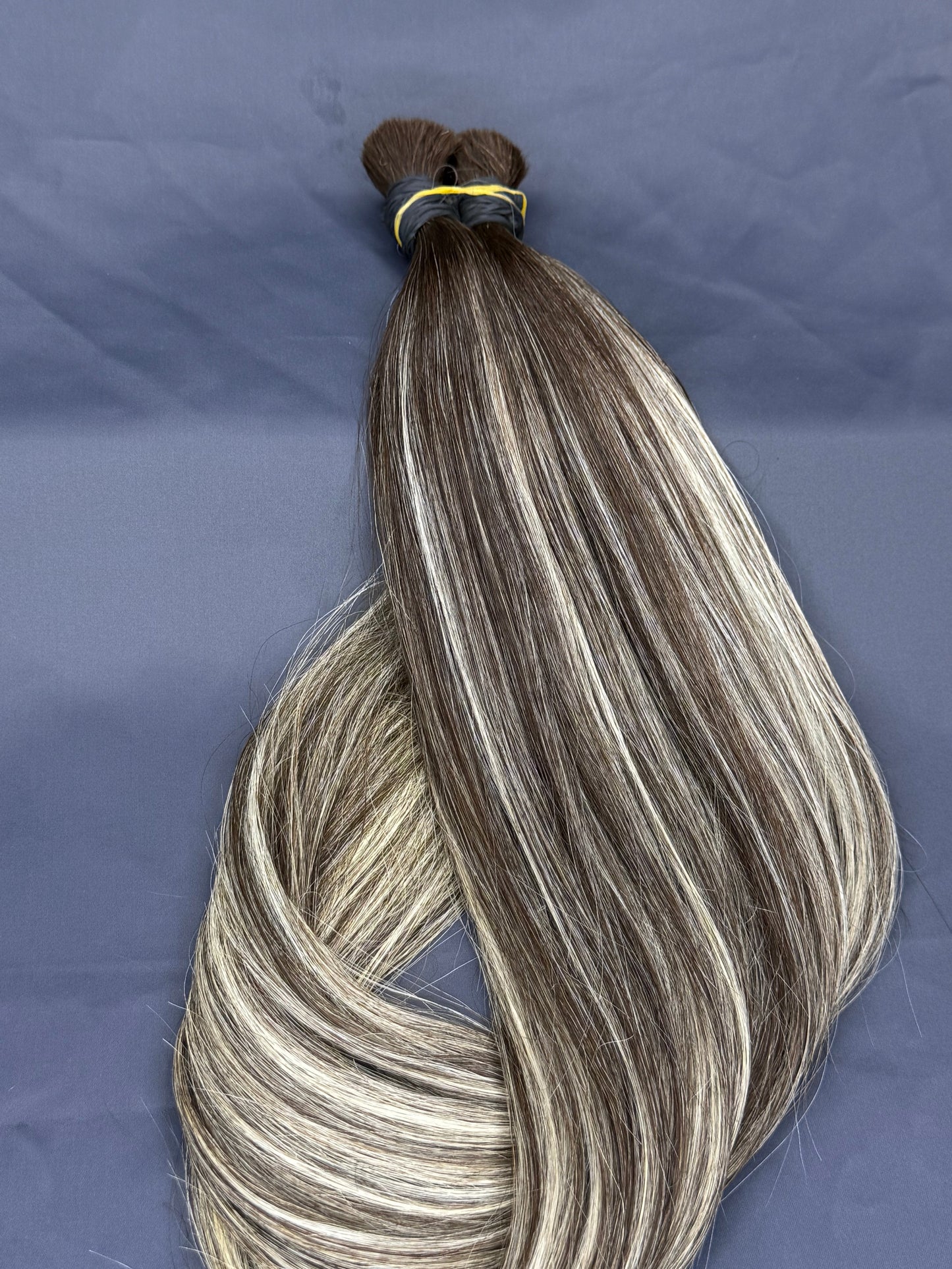 (#17/18) Cool Brown/Dirty Blonde Balayage | Bulk hair extension