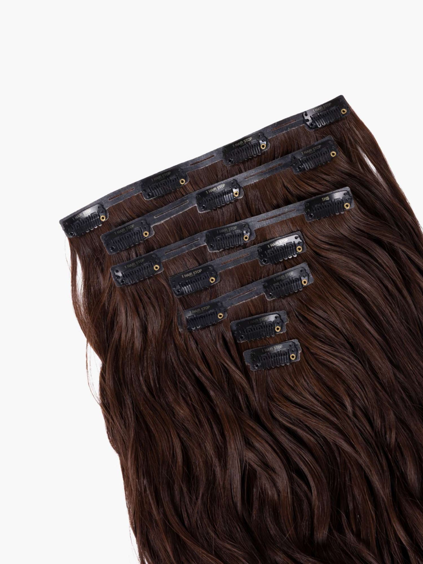 (#1B)Off Black Clip-in extension